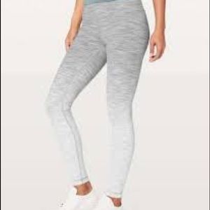 LULULEMON Wunder Under Hi-Rise Tight (Ombre Melange) *Full-On Luon 28" Size 4
